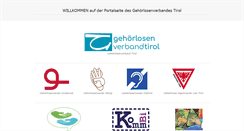 Desktop Screenshot of gehoerlos-tirol.at